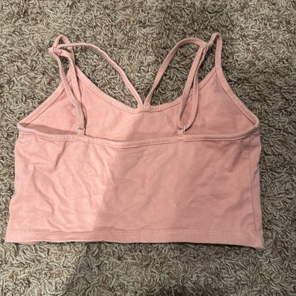 Streetwear Society Pink Crop Top | Size Small - Picture 2 of 2